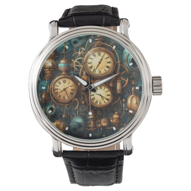 Montre Veille mécanique des merveilles (devant)