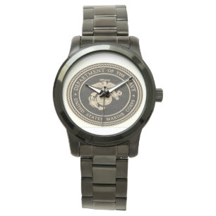 Montre Veille militaire de la marine de la marine de l'ac