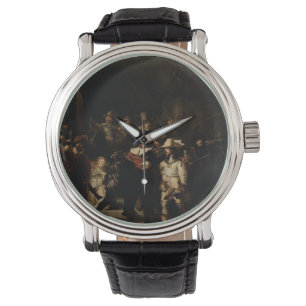 Montre Veille nocturne par Rembrandt