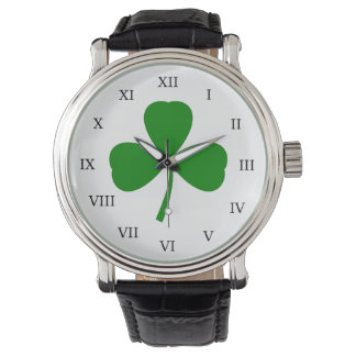 Montre Veille Shamrock traditionnelle