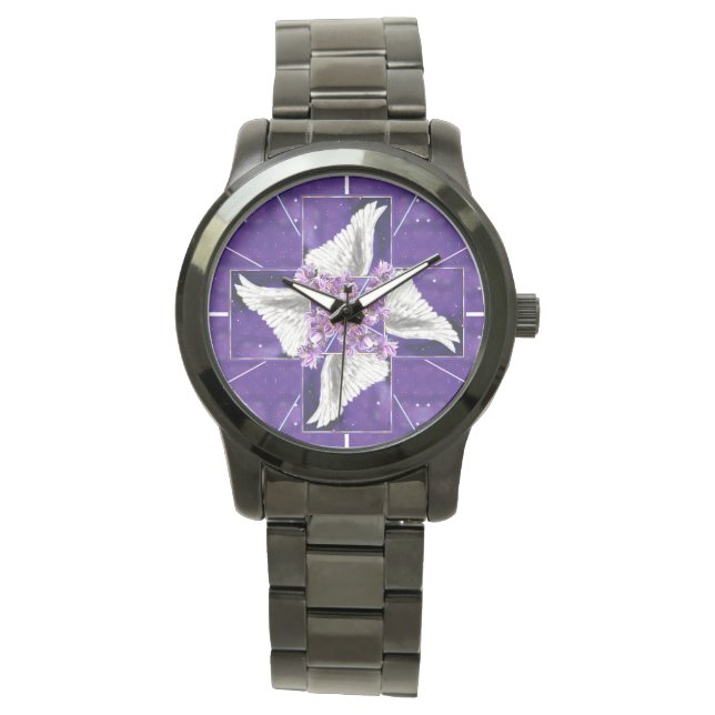 Montre Veille Soul violette (devant)