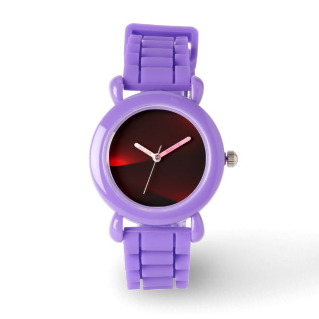 Montre Veilleuses Canneberge Et Noires (Recto)