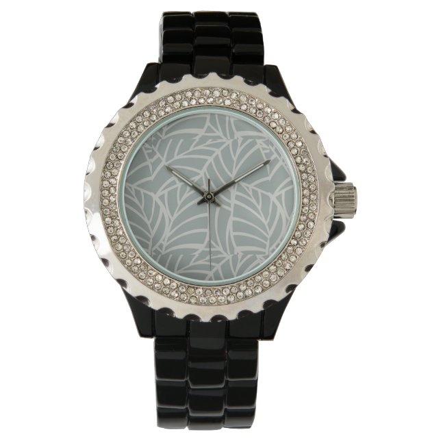 Montre Veines Botaniques Minimalistes (devant)