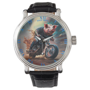 Montre Vélo Imaginaire Pig équitation