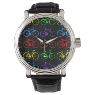Montre Vélos d'arc-en-ciel