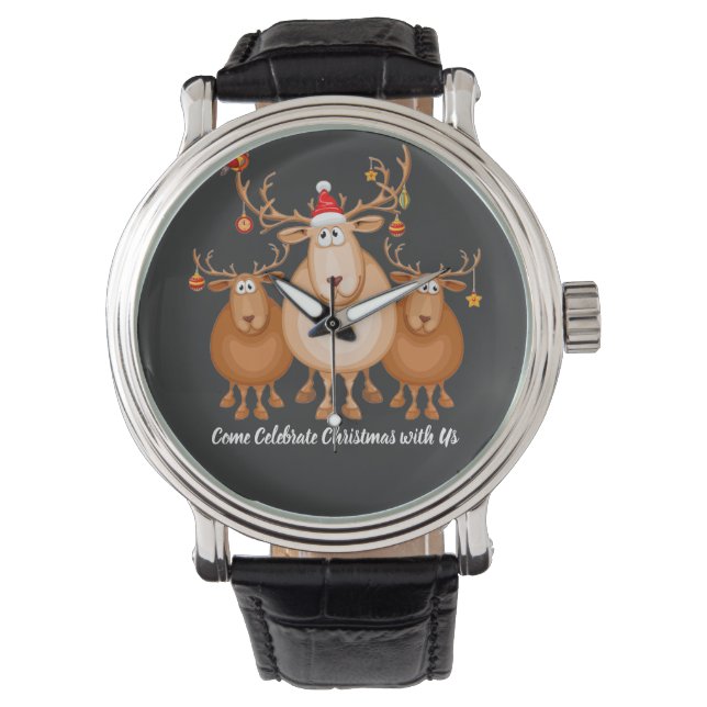 Montre Venez célébrer Noël avec nous par premora (devant)