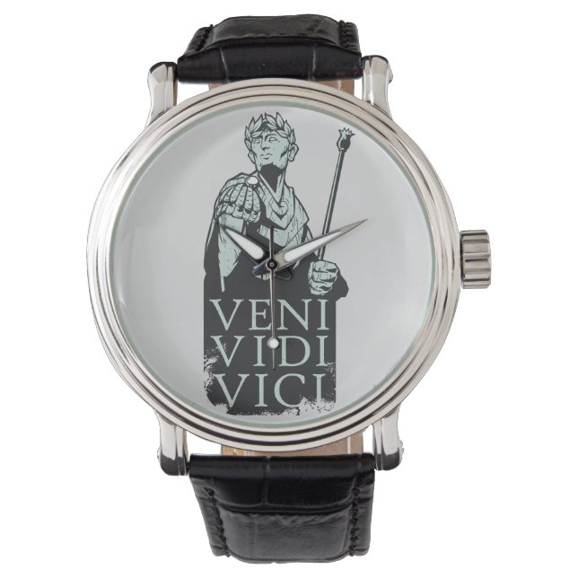 Montre Veni Vidi Vici Julius César Roman (devant)