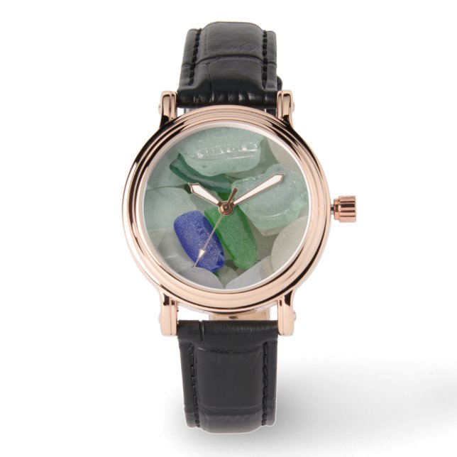 Montre Verre de plage pâle (Recto)