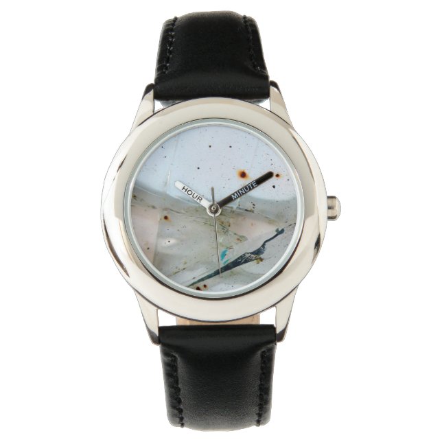Montre Verre fissuré et rouillé (devant)