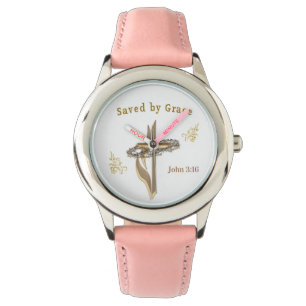 Montre Verset biblique sauvé par Grace