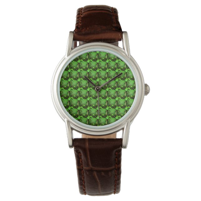 Montre Vert herbe (devant)