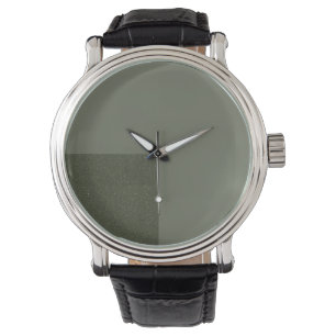 Montre Verte Moss Deux Tons - Cadeau Personnalisab