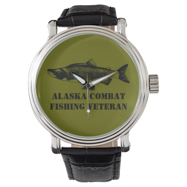 Montre Vétéran de la pêche de combat en Alaska (devant)