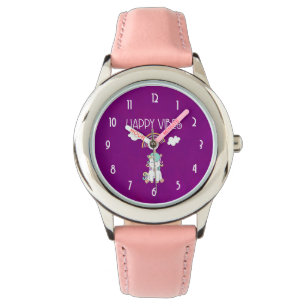 Montre Vibes Joyeuses Cute Smiling Unicorn