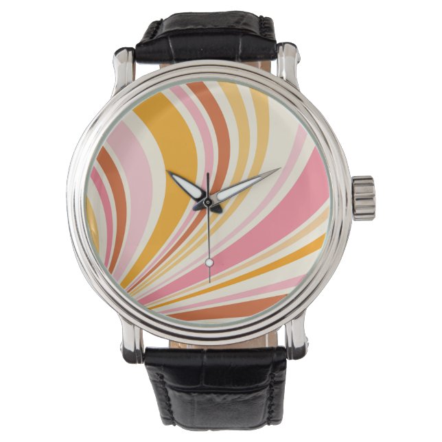 Montre Vibes rétro colorées (devant)