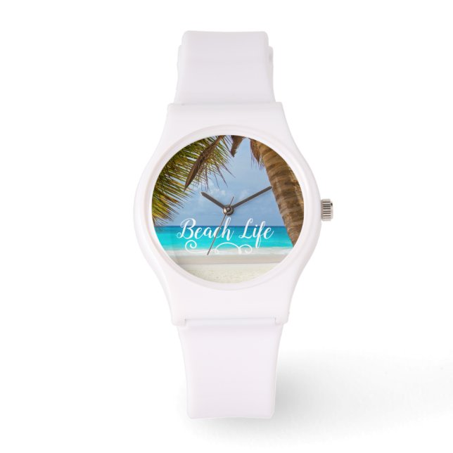 Montre Vie de plage Palmier (Recto)
