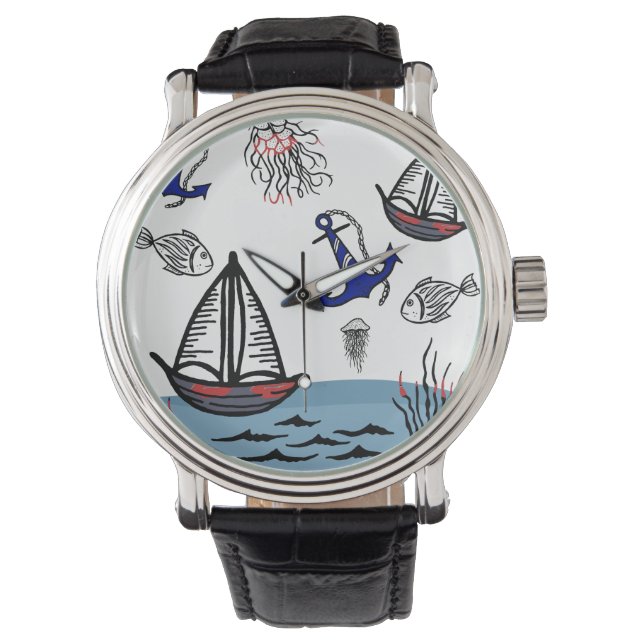 Montre Vie marine (devant)