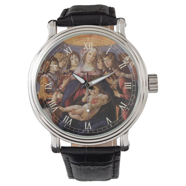 Montre Vierge à l'Enfant avec des Anges de Sandro Bottice (devant)