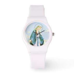 Montre Vierge Marie Crescent Moon Watch