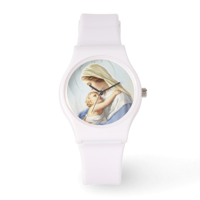 Montre Vierge Marie et bébé Jésus (Recto)