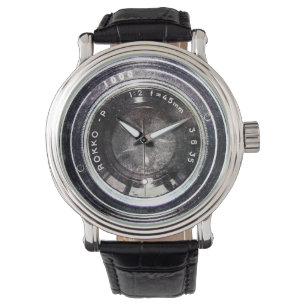 Montre Vieux appareil photo noir