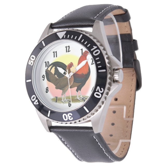 Montre Vieux jeu anglais Bantam : BB Red (Incliné)