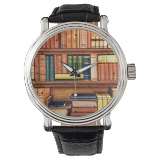 Montre Vieux livres Bibliothèque Vintage Bibliothèque Reg