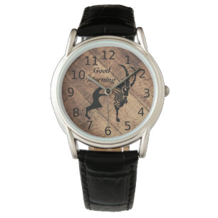 Montre Vieux Timer Noir Ram Silhouette