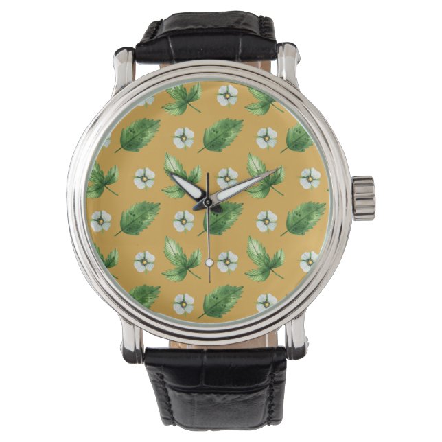 Montre Vigne de fleurs de passion (devant)