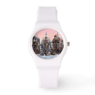Montre Ville futuriste