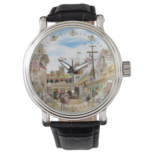 Montre Ville - NY - Le Grand Steeplechase 1903
