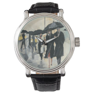 Montre Ville sous la pluie