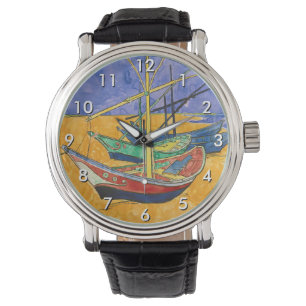 Montre Vincent van Gogh - Bateaux de pêche sur la plage