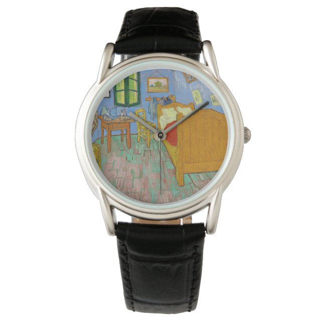 Montre Vincent Van Gogh. Chambre. Impressionnisme vintage (devant)