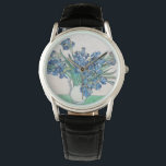 Montre Vincent Van Gogh. Irises. Impressionnisme floral<br><div class="desc">Vincent Van Gogh "Irises" montre.</div>