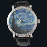 Montre Vincent Van Gogh Starry Nuit Vintage Art<br><div class="desc">Vincent Van Gogh Starry Nuit Vintage Art Regarder</div>