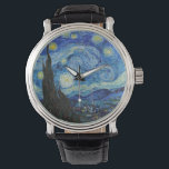 Montre Vincent Van Gogh Starry Nuit Vintage Art<br><div class="desc">Vincent Van Gogh Starry Nuit Vintage Art Regarder</div>