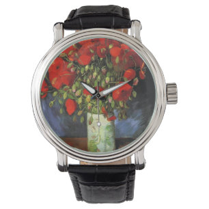 Montre Vincent Van Gogh Vase Avec Les Papes Rouges
