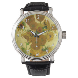 Montre Vincent van Gogh - Vase avec quinze tournesols