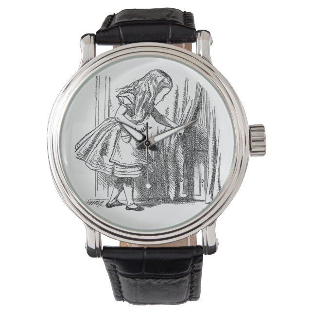 Montre Vintage Alice au pays des merveilles à la recherch (devant)