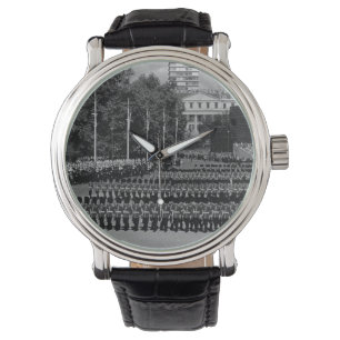 Montre Vintage Angleterre Gardes défilant au ralenti