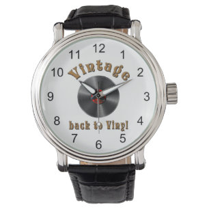 Montre Vintage - Back to Vinyl, the record is back