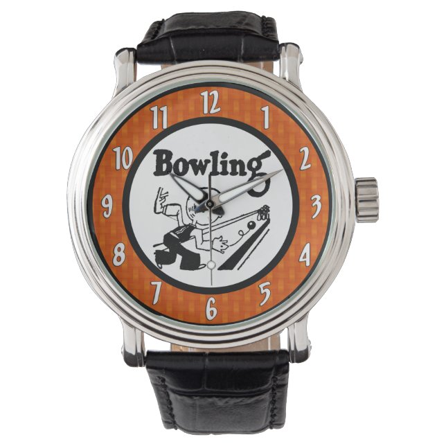 Montre Vintage Bowling (devant)