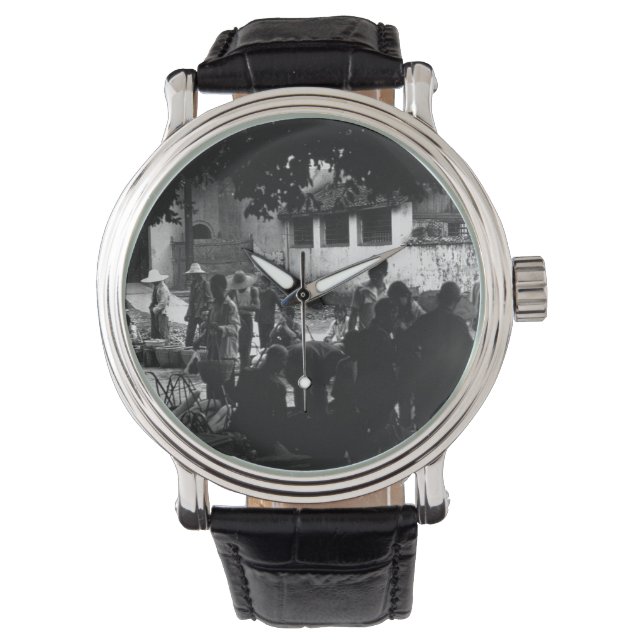 Montre Vintage Chine Yangshuo marché (devant)
