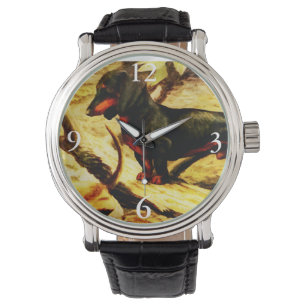 Montre vintage Dachshund