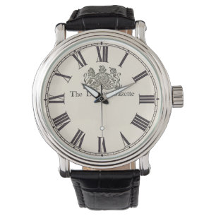 Montre vintage de gazette de Londres
