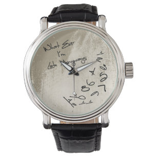 Montre Vintage I'm Late Anyways