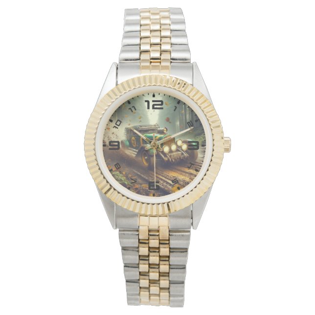 Montre vintage Racecar (devant)