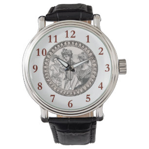 Montre Vintage Romance Couple : Antique Rose Girly Love