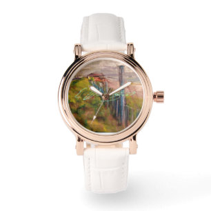 Montre Vintage Rose Gold pour Femmes
